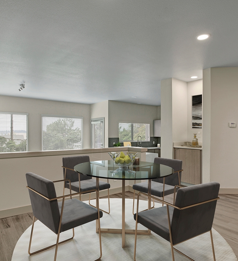 Modern residential apartment interior renovated by Urban Complex GC
